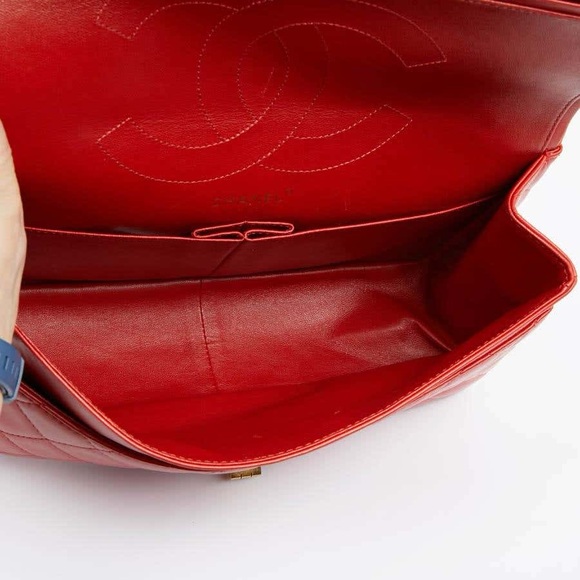 Chane Calfskin Quilted 2.55 Reissue 226 Flap Red. - Picture 7 of 12